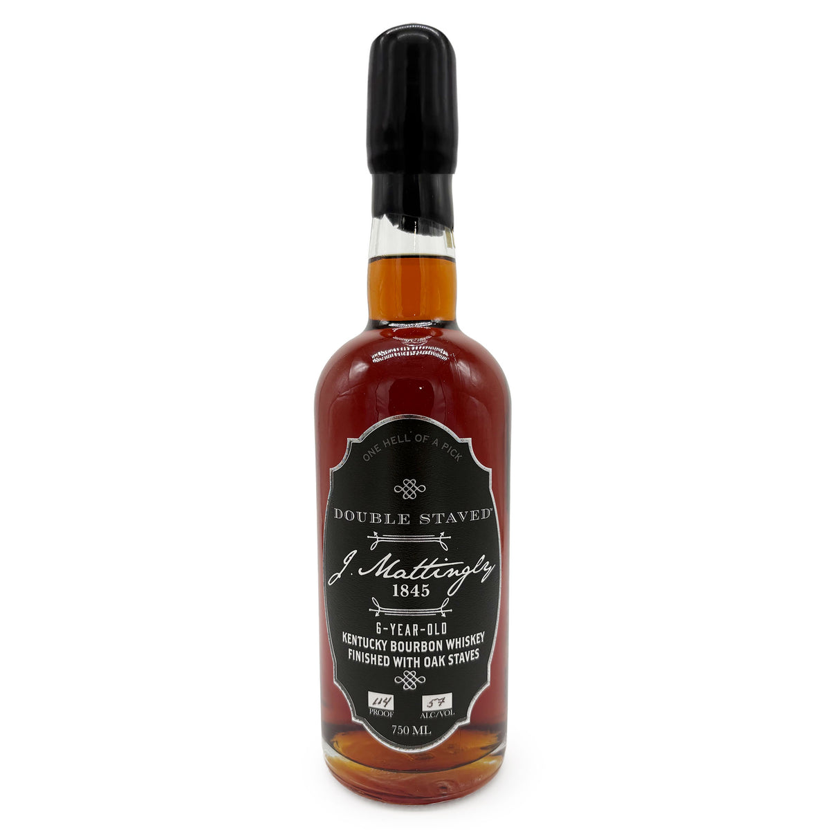 J. Mattingly 1845 Double Staved 114 Proof 750 mL