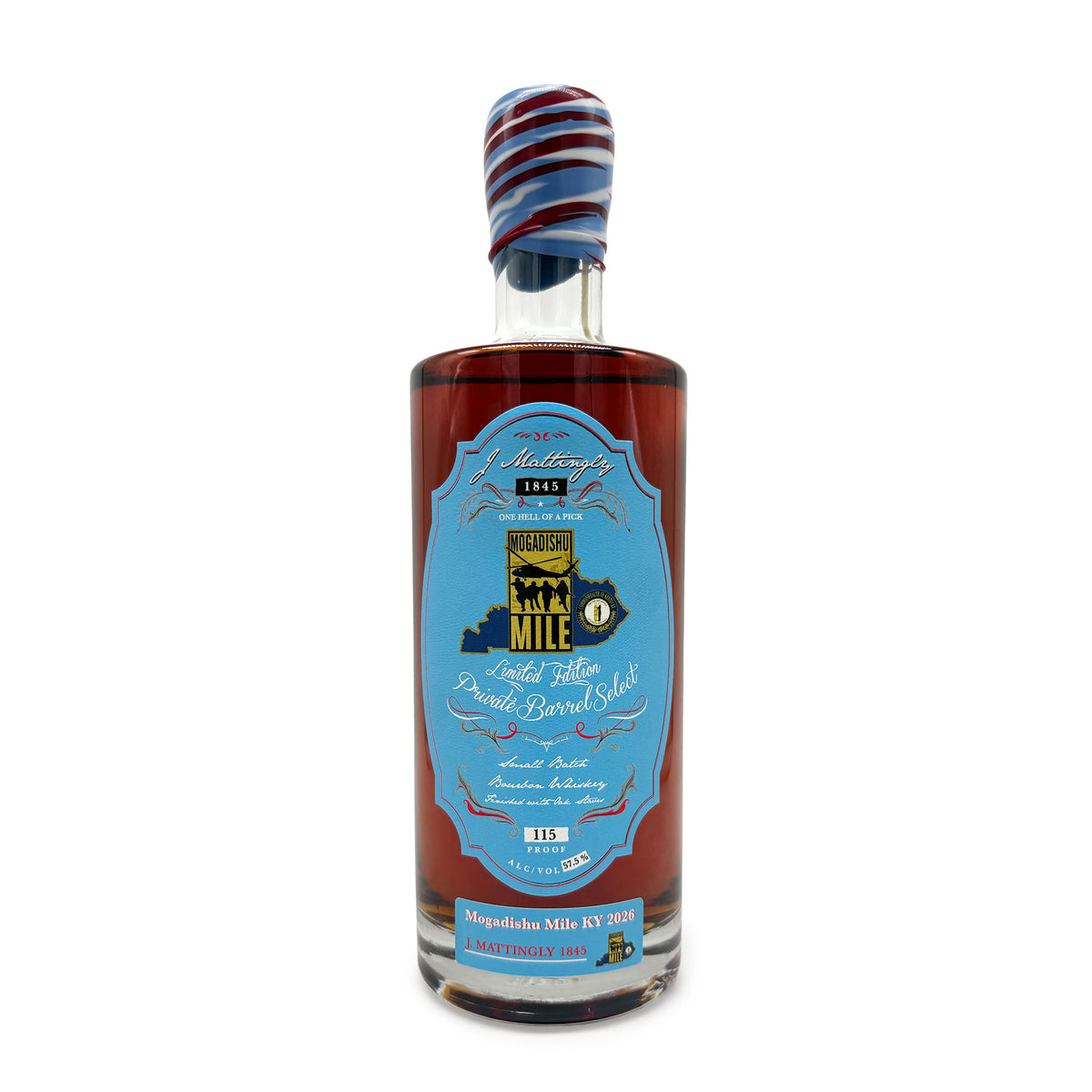 J.Mattingly 1845 Mogadishu Mile 116 Proof 750 mL